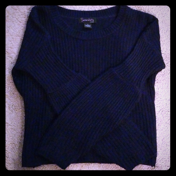 Blue pullover sweater juniors S - Picture 1 of 2